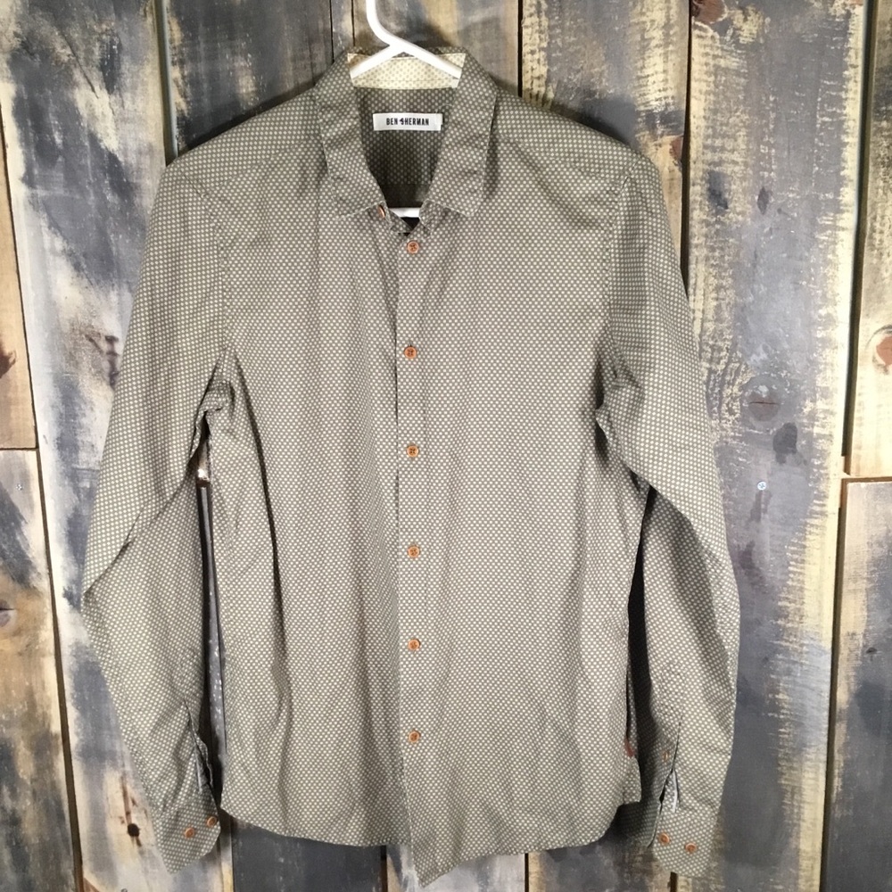 Ben Sherman casual long sleeve button down shirt men’s size small